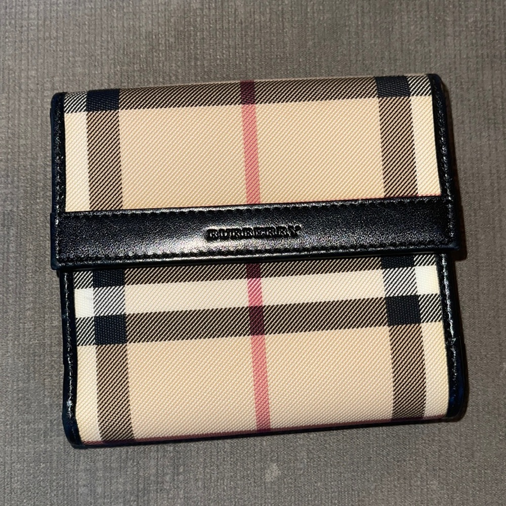 Authentic Burberry wallet, reposh.